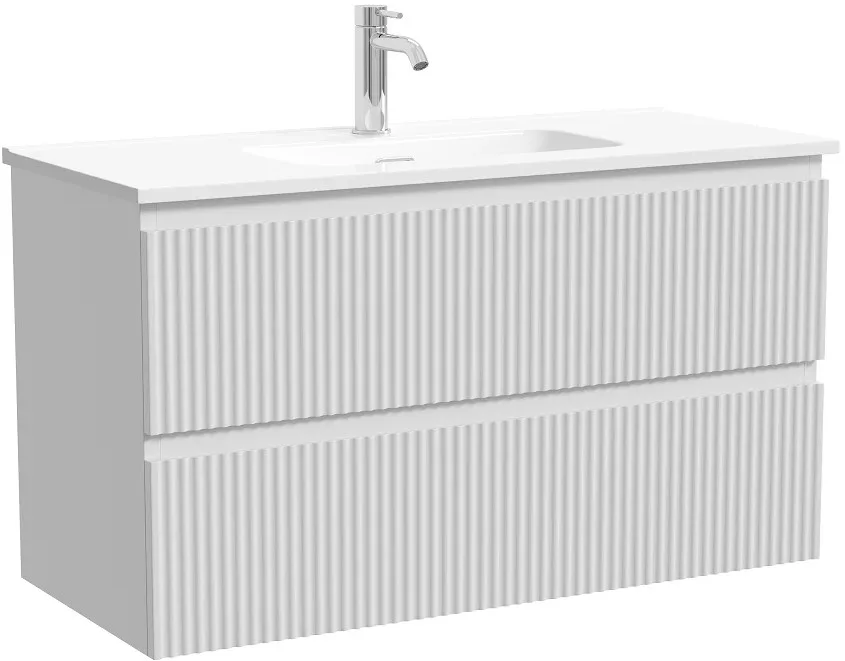 Тумба под раковину Sancos Snob R 90 подвесная Bianco (белый), SNR90/39W Sancos — официальный сайт