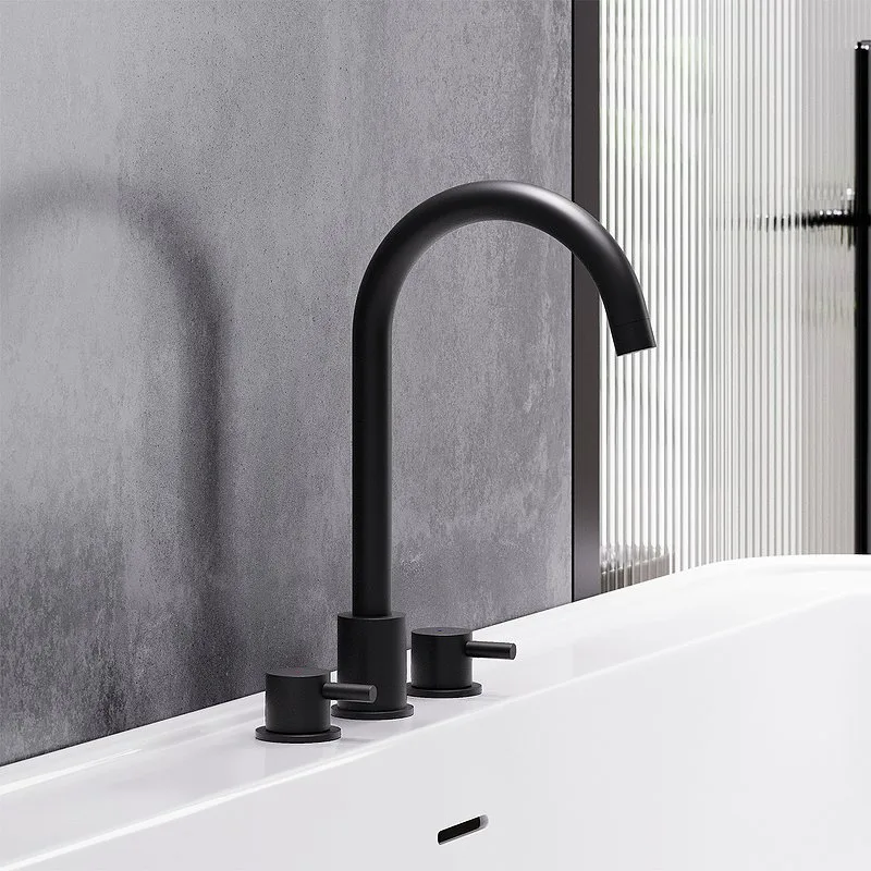 Смеситель для раковины Damixa Scandinavian Pure 360200300 черный Sancos — официальный сайт