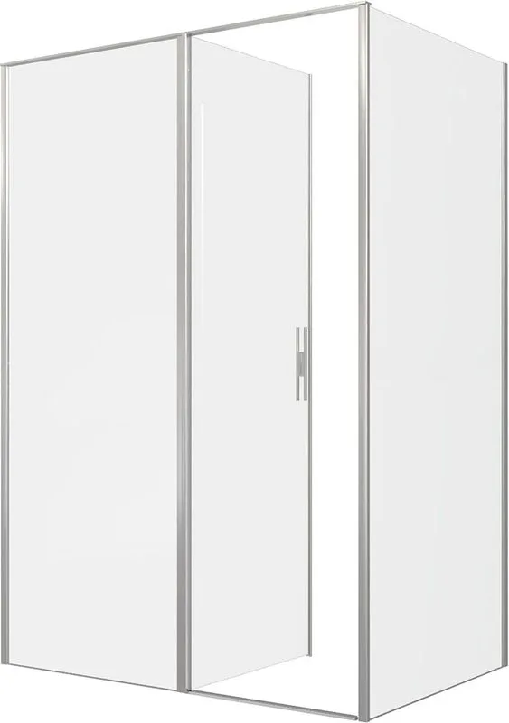 Душевой уголок Allen Brau Priority 140x100, профиль серебро браш, стекло прозрачное Sancos — официальный сайт