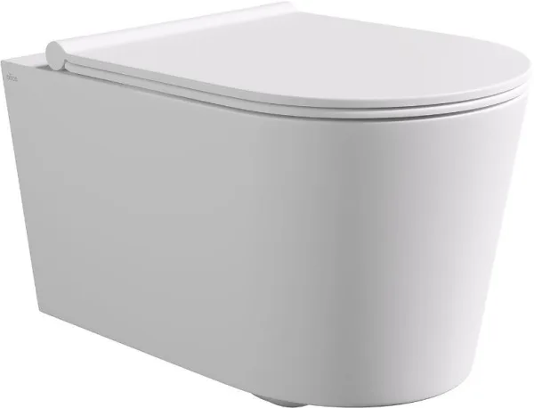 Унитаз подвесной Alice Form 22300109 безободковый, белый матовый Sancos — Оригинал