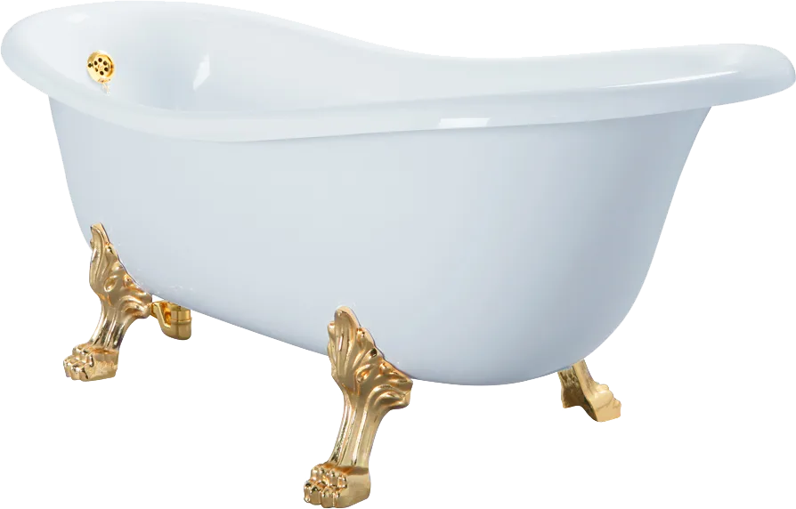Ванна из искусственного камня Migliore Milady 26919 185x80 см, отдельностоящая, белая, овальная, с д Sancos — официальный сайт