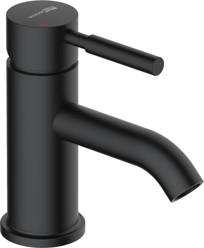 Смеситель для раковины Wasserkraft Gollach 3305 черный soft-touch Sancos — официальный сайт