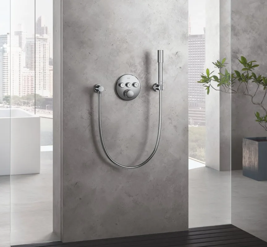 Шланговое подключение Grohe Rainshower 27057000 Sancos — официальный сайт