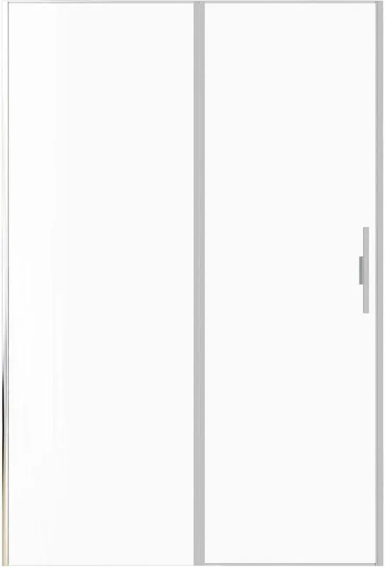 Душевая дверь в нишу Allen Brau Priority 3.31035.BA 140 см, профиль серебро браш, стекло прозрачное  Sancos — официальный сайт