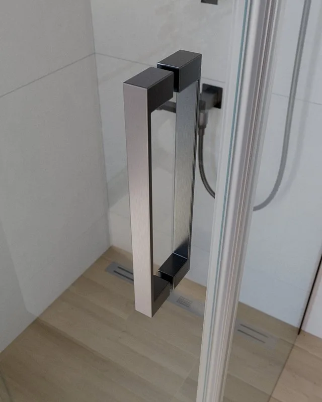 Душевой уголок Cezares Slider AH 1 100-70/80 C GM профиль оружейная сталь, стекло прозрачное Sancos — официальный сайт