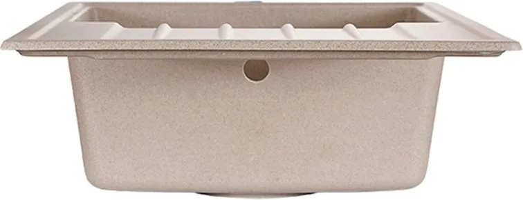 Мойка кухонная Granula Standart 7602, бежевый Sancos — официальный сайт