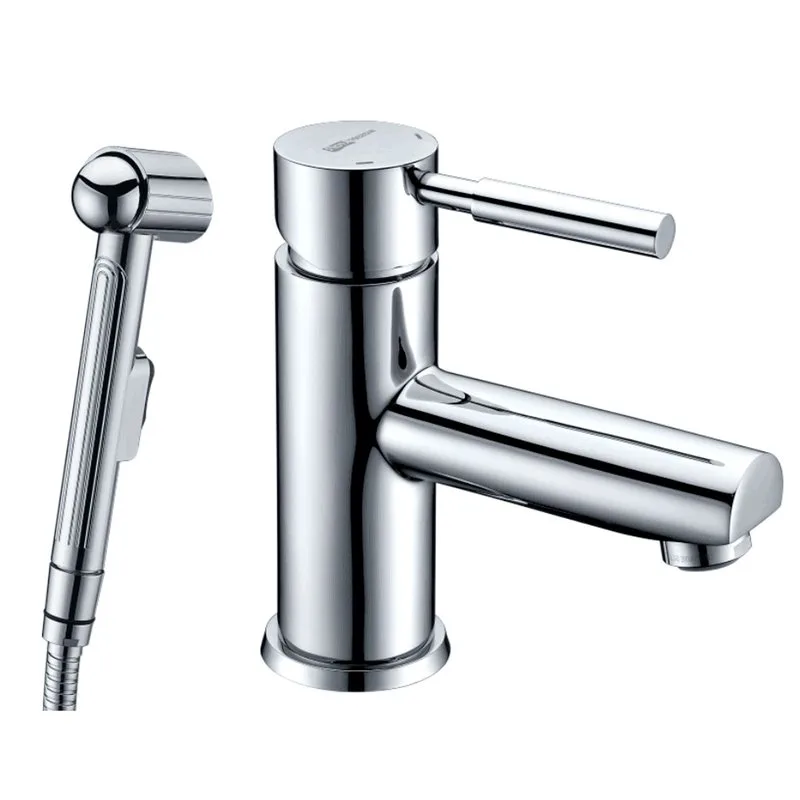 Смеситель для раковины Wasserkraft Main 4108 с гигиеническим душем Sancos — официальный сайт