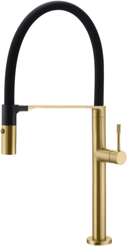 Смеситель для кухни Boheme Uno 114-MG matt gold Sancos — официальный сайт