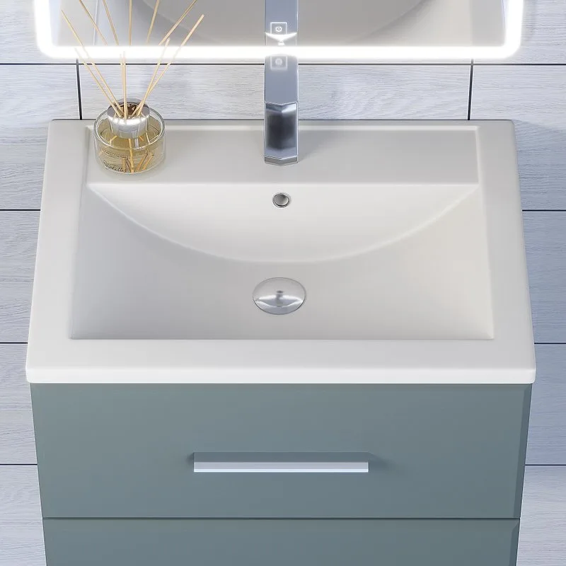 Мебельная раковина Uperwood Foster Quartz 60 жасмин Sancos — официальный сайт