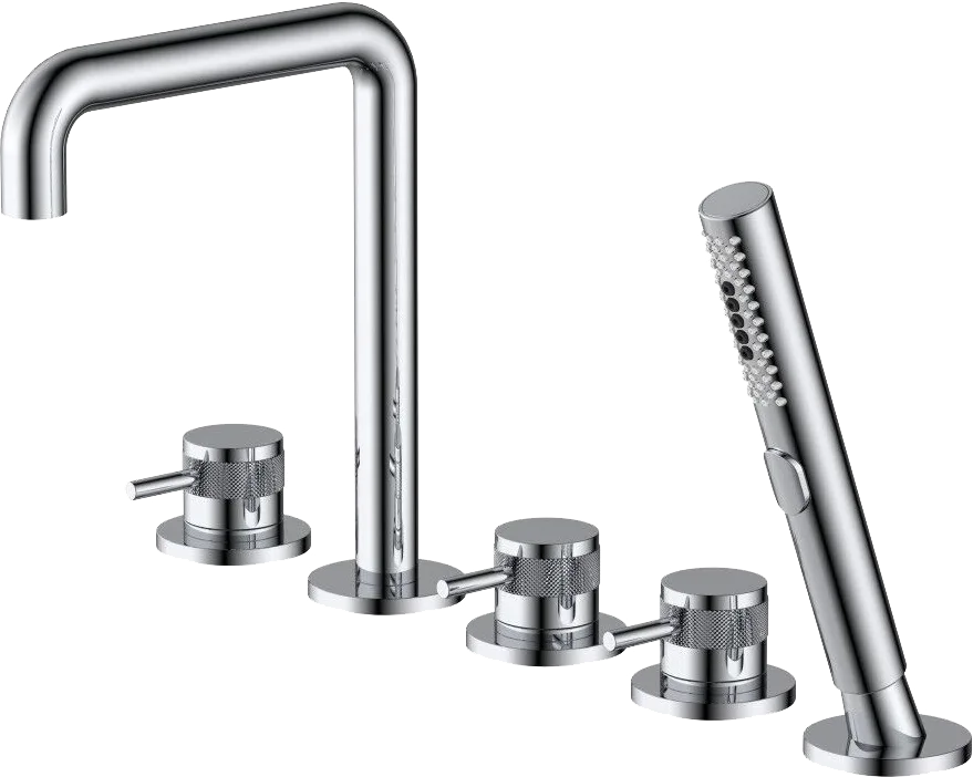 Смеситель на борт ванны Allen Brau Priority 5.31007-00, хром Sancos — официальный сайт