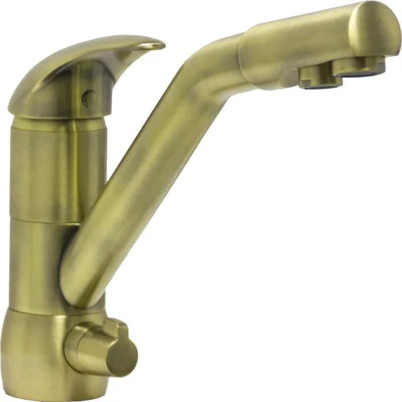 Смеситель для кухни Seaman Barcelone SSL-5361 light bronze Sancos — официальный сайт