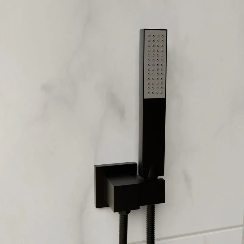 Душевой комплект RGW Shower Panels SP-56B, С ВНУТРЕННЕЙ ЧАСТЬЮ, черный Sancos — официальный сайт