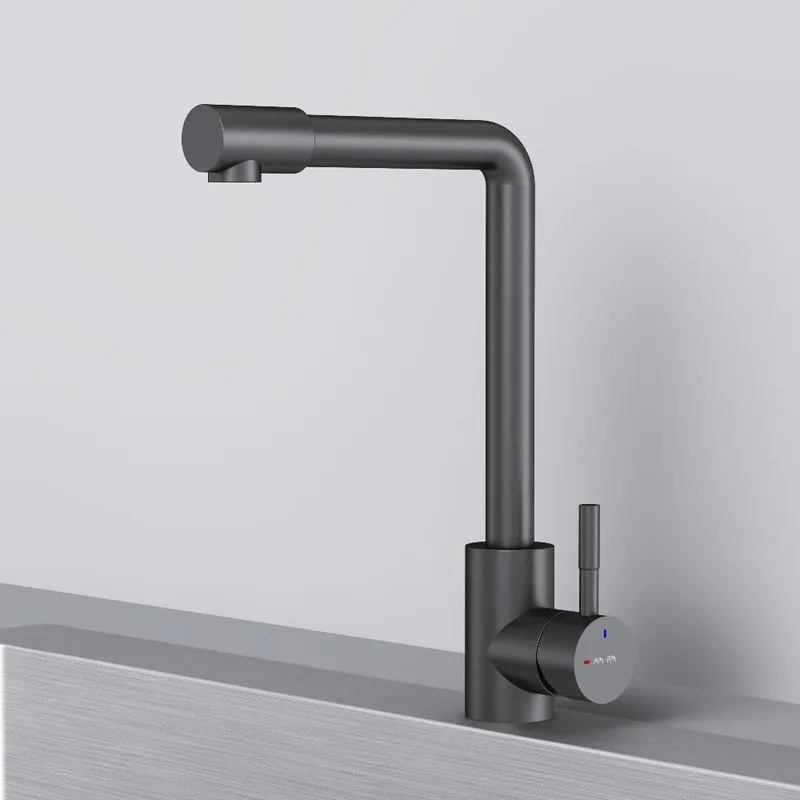 Смеситель для кухни AM.PM X-Joy S F85B05022, черный Sancos — официальный сайт