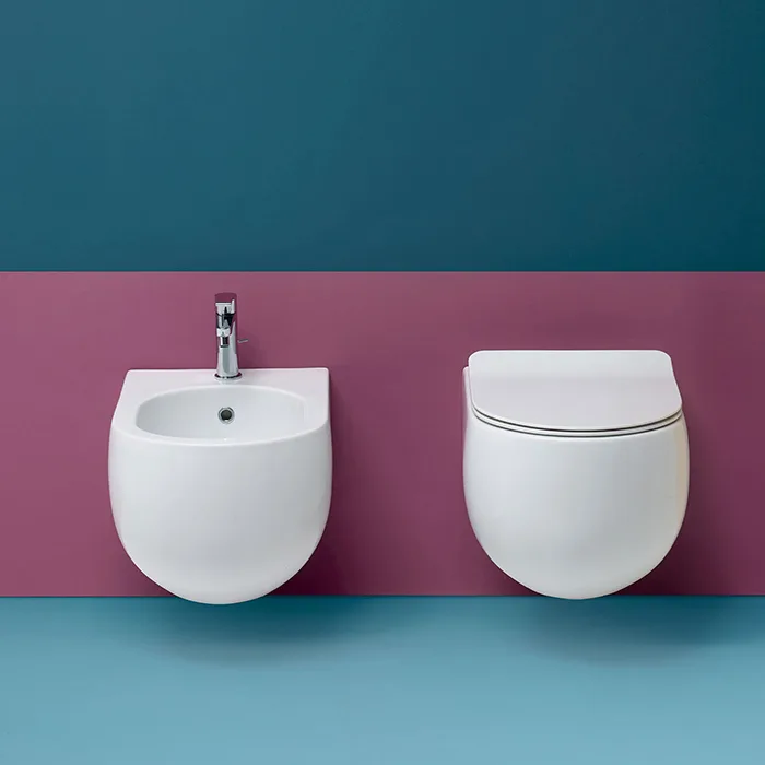 Биде подвесное Kerasan Flo 312330 Sancos — официальный сайт