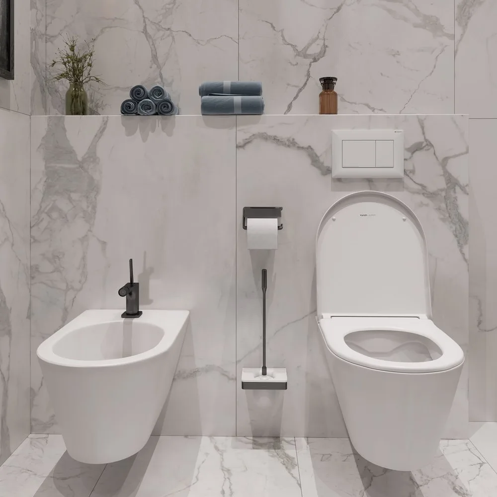 Крышка-сиденье Laufen Kartell by Laufen 8.9133.3.757.000.1 с микролифтом Sancos — официальный сайт