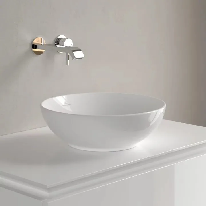 Накладная раковина Villeroy & Boch Loop & friends 4A450001 альпийский белый Sancos — официальный сайт