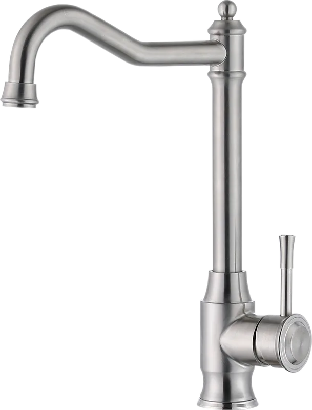 Смеситель для кухни Steel Hammer Inox SH 5208 INOX Sancos — официальный сайт