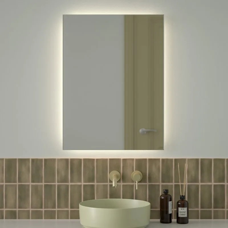 Зеркало Defesto Glow DF 2507 60х80 с LED-подсветкой, 4 500 K, без выключателя