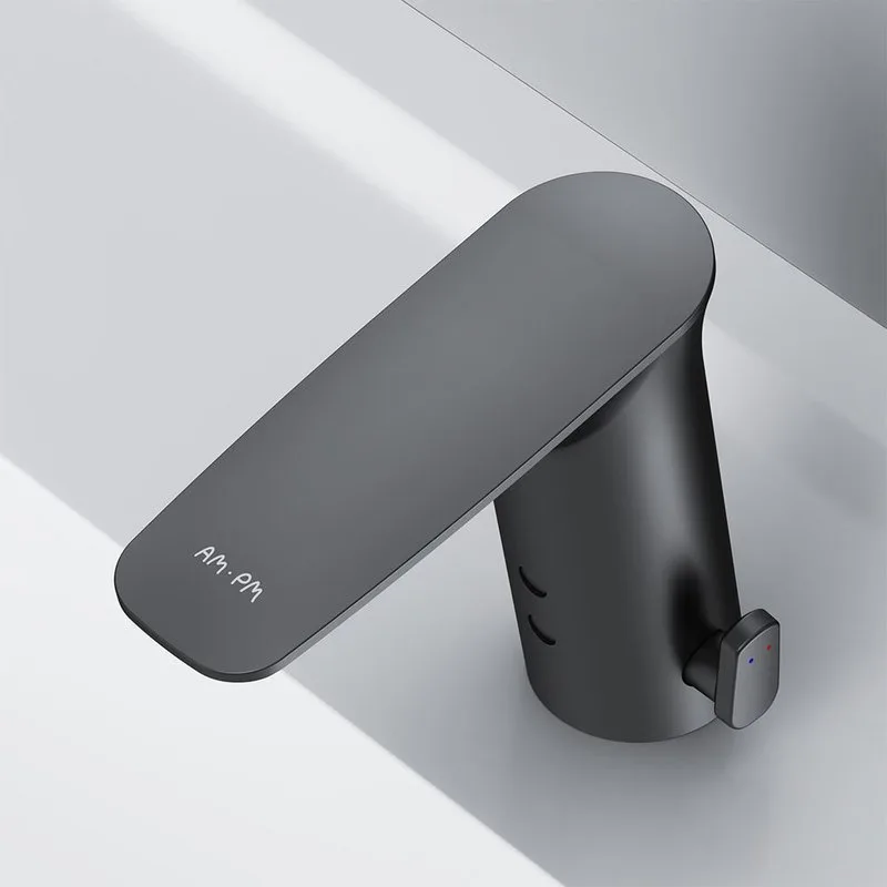 Смеситель для раковины AM.PM Inspire V2.0 F50A02322 черный, сенсорный Sancos — официальный сайт