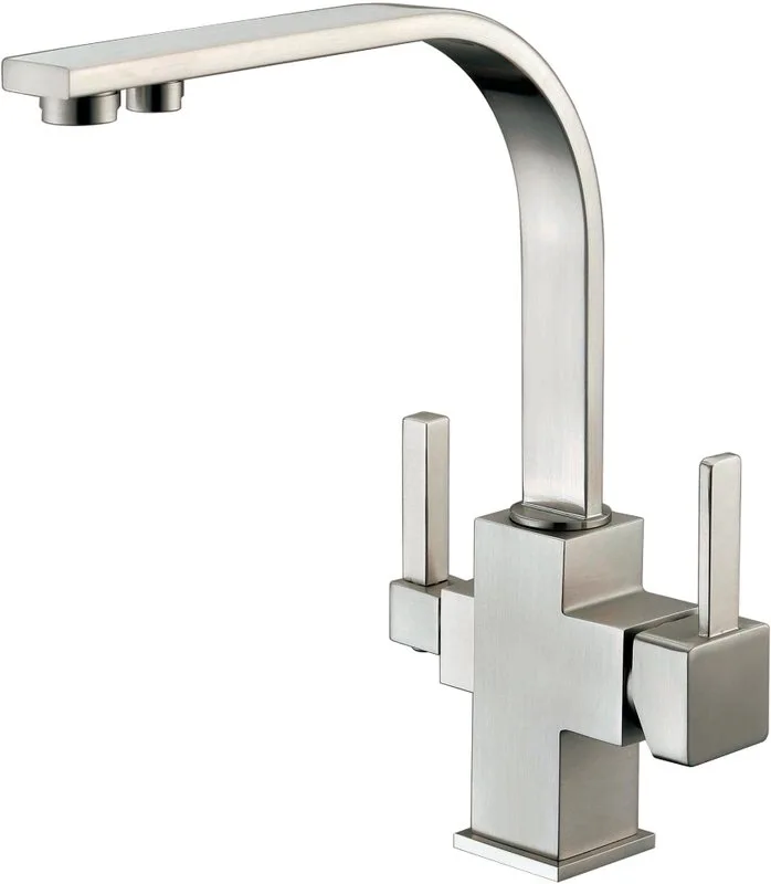 Смеситель для кухни Zorg Sanitary ZR 332 YF nickel Sancos — официальный сайт