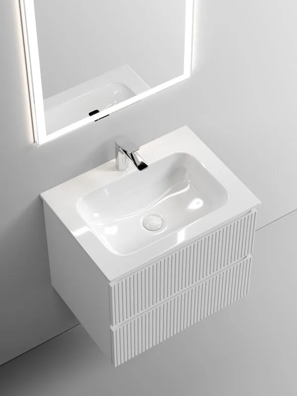 Тумба с раковиной Sancos Snob T 60 см, bianco Sancos — официальный сайт
