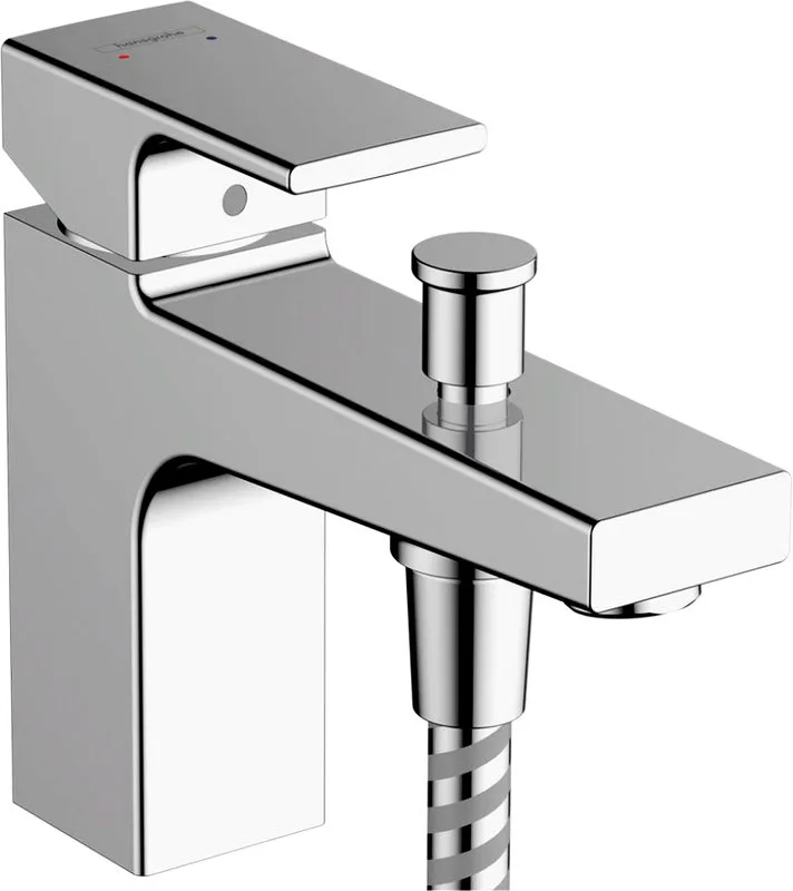 Смеситель на борт ванны Hansgrohe Vernis Shape 71464000, хром Sancos — официальный сайт
