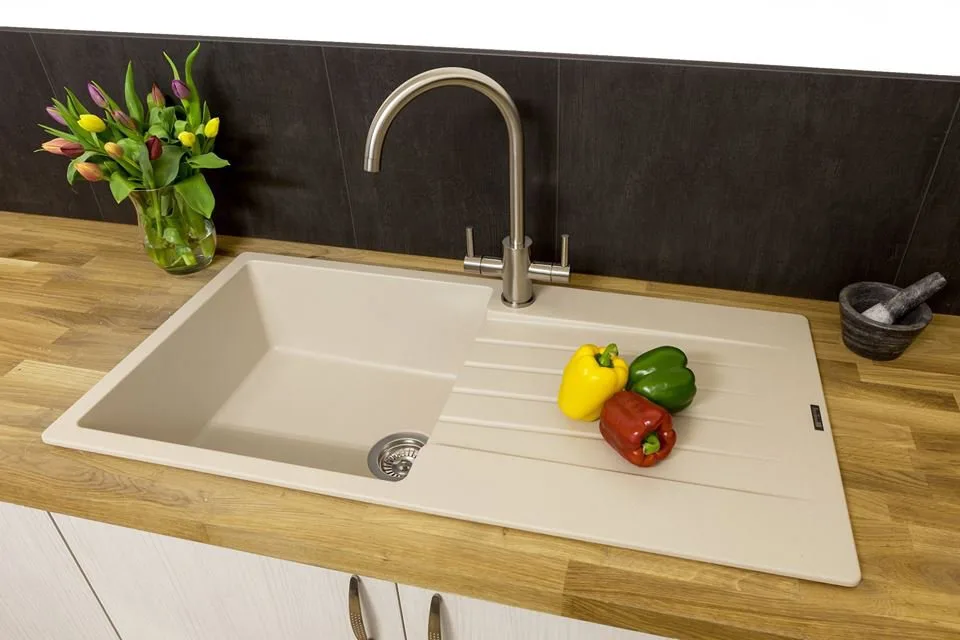 Мойка кухонная Reginox Amsterdam 10 3,5" caffe silvery Sancos — официальный сайт