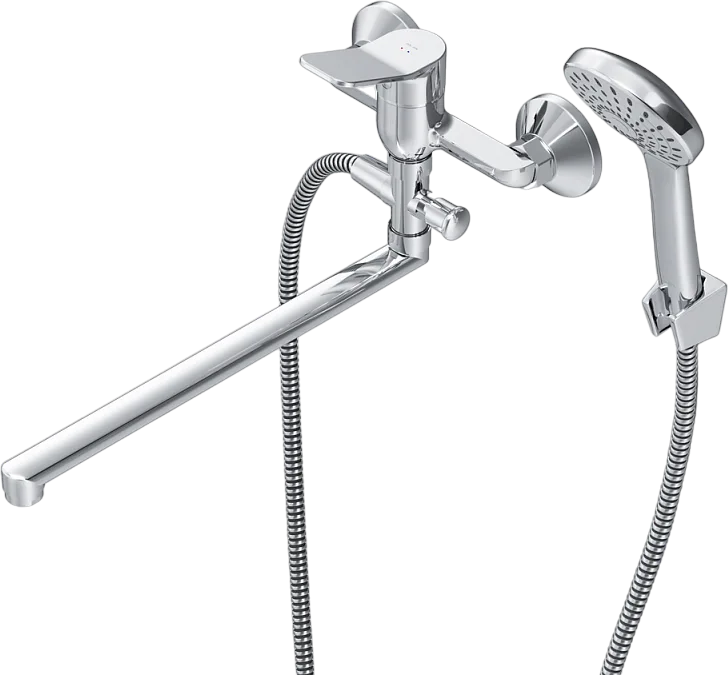 Смеситель для ванны с душем AM.PM X-Joy F85A90100, хром Sancos — официальный сайт