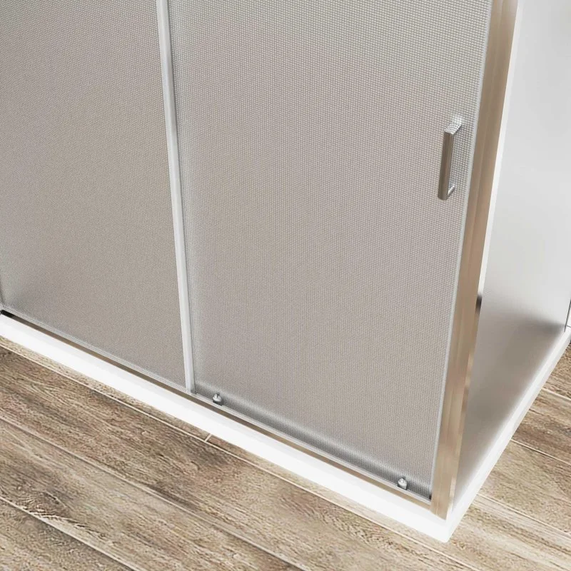 Душевой уголок Vincea City VSR-5CT9012MT 120х90 см, профиль хром, стекло текстурное Sancos — официальный сайт