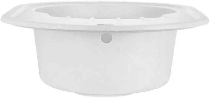 Мойка кухонная Granula Standart 7601, белый Sancos — официальный сайт
