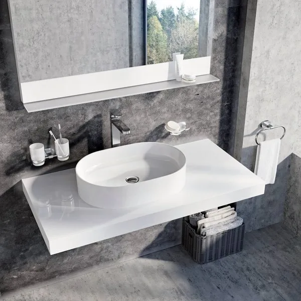 Накладная раковина Ravak Ceramic Slim 550 O Sancos — официальный сайт
