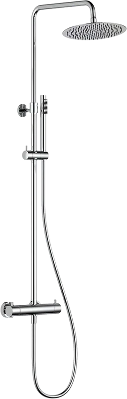 Душевая стойка AQUAme AQM8006CR, хром Sancos — официальный сайт