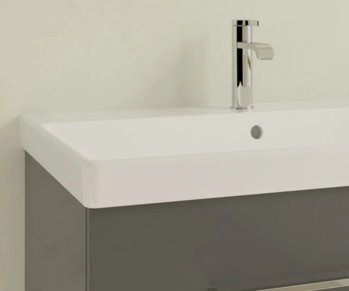 Мебельная раковина Villeroy & Boch Avento 41568001 альпийский белый Sancos — официальный сайт