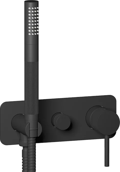 Встраиваемый смеситель IB Rubinetterie Industria EID313NP_13 matt black Sancos — официальный сайт