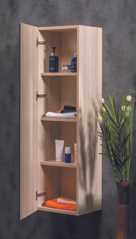 Шкаф-пенал для ванной Armadi Art Capolda light wood Sancos — официальный сайт