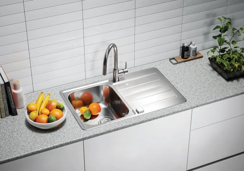 Мойка кухонная Alveus Line Max 80 сталь Sancos — официальный сайт