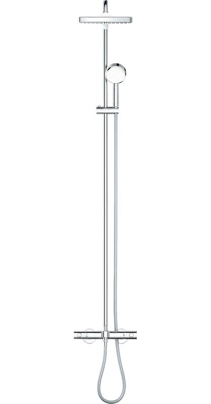 Душевая стойка Grohe Tempesta Cosmopolitan System 250 26691000, с термостатом Sancos — официальный сайт