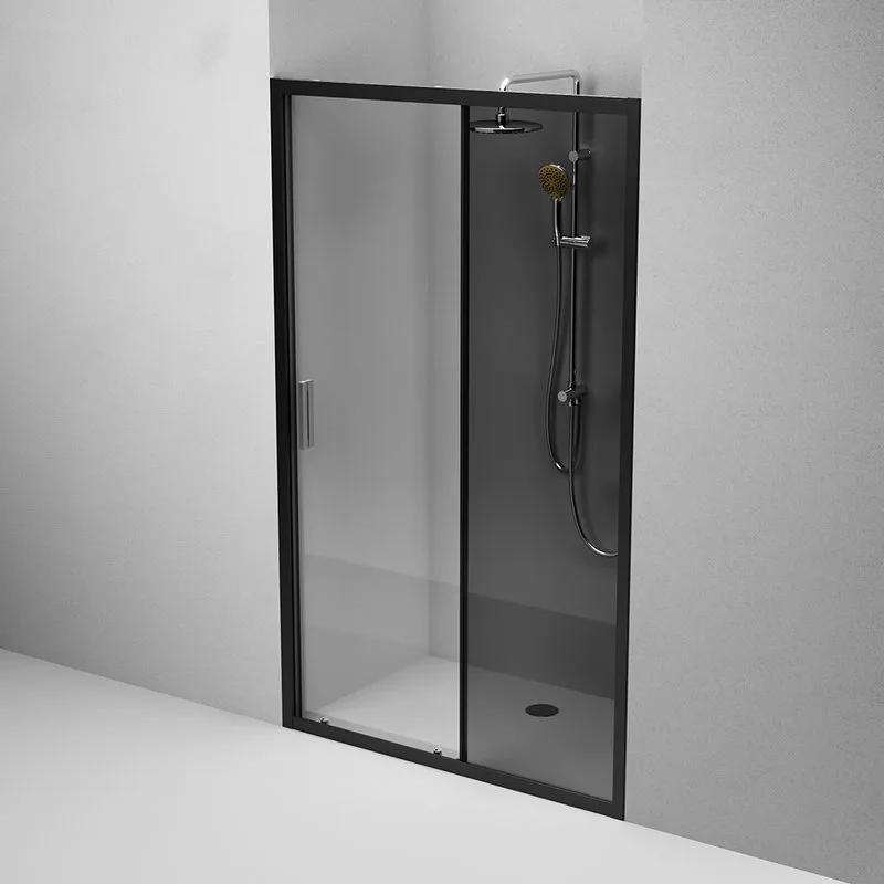 Душевая дверь в нишу AM.PM Gem Solo W90G-120-1-195BG 120 см Sancos — официальный сайт