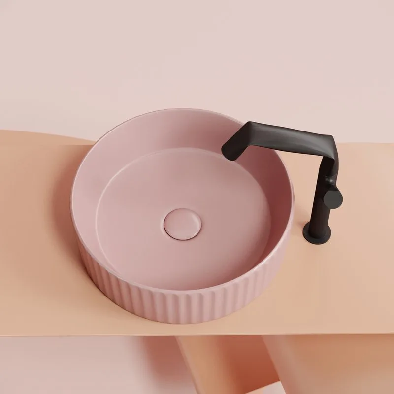 Накладная раковина Ceramicanova Element CN6057MP розовый матовый Sancos — официальный сайт