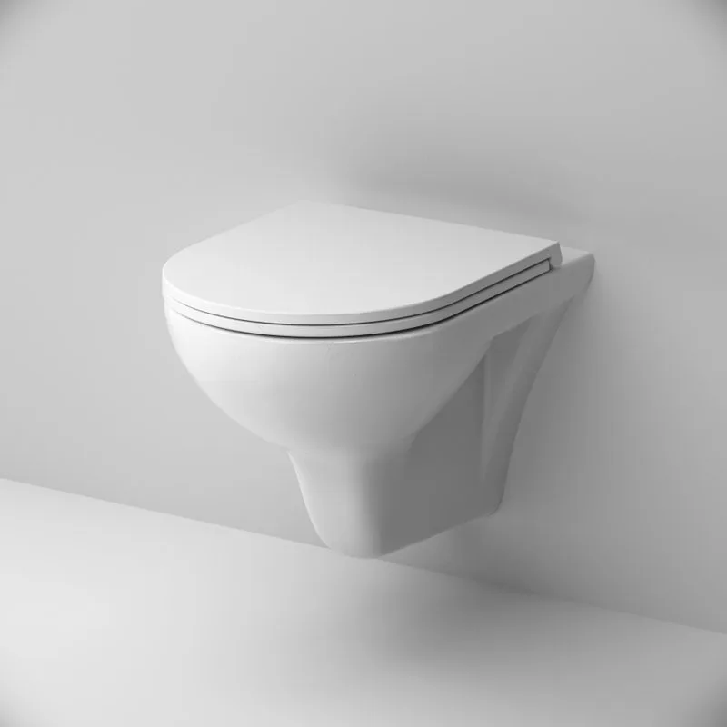 Унитаз подвесной AM.PM Gem C901700SC безободковый, Sancos — официальный сайт