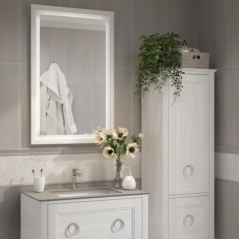 Шкаф-пенал для ванной KERAMA MARAZZI Plaza Classic Neo 165 белый матовый Sancos — официальный сайт