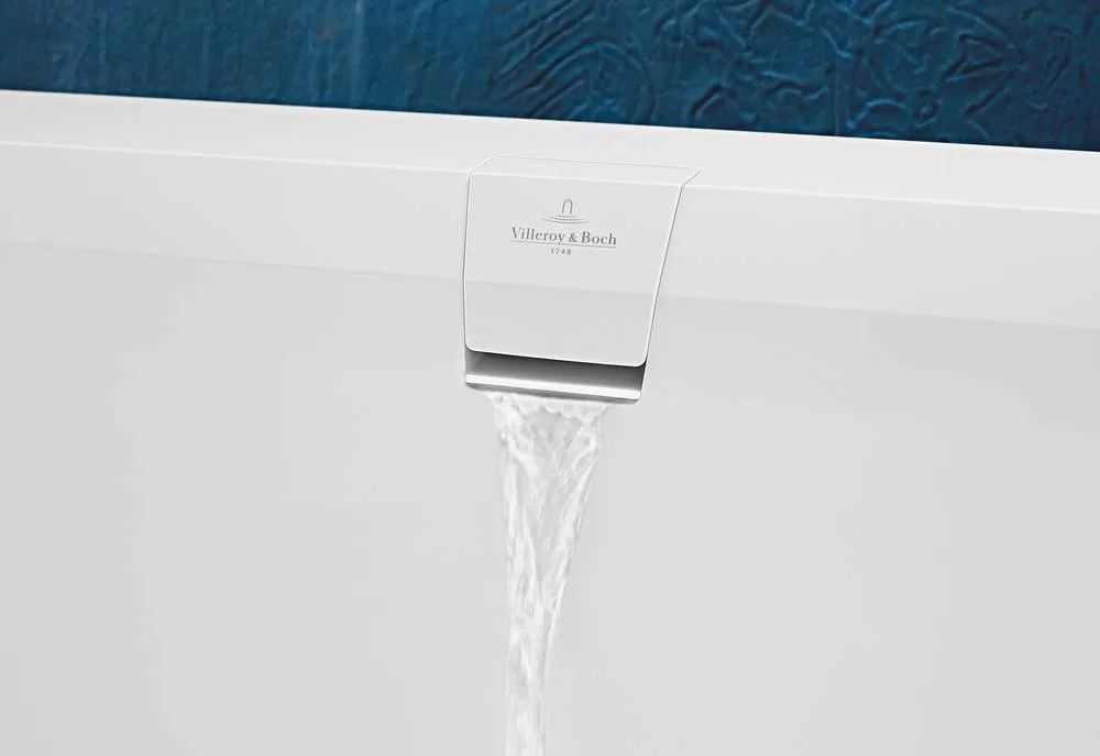Акриловая ванна Villeroy & Boch Squaro Edge 12 UBQ190SQE2DV-01 190x90 см, встраиваемая, цвет альпийс Sancos — официальный сайт