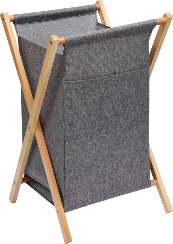 Корзина для белья Wasserkraft Nau WB-772-L серая Sancos — официальный сайт