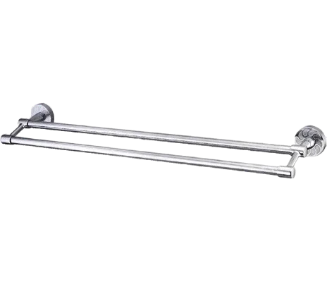Полотенцедержатель Wasserkraft Isen K-4040 двойной Sancos — официальный сайт