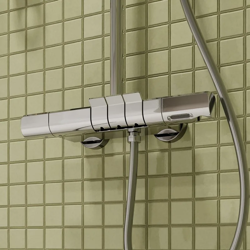 Душевая стойка IDDIS SpaHome SPHSBTKi06, хром глянцевый Sancos — официальный сайт