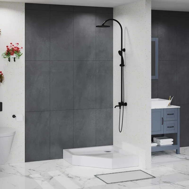 Поддон для душа BelBagno TRAY-BB-P-90-15-W Sancos — официальный сайт
