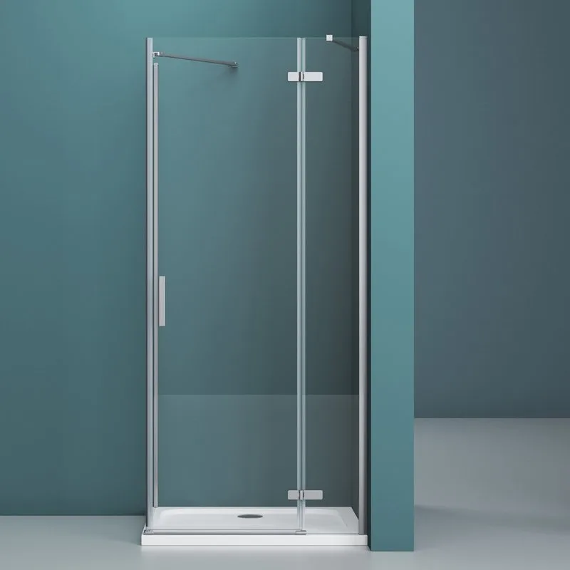 Душевая дверь в нишу BelBagno Kraft B-12-60/20-C-Cr R Sancos — официальный сайт