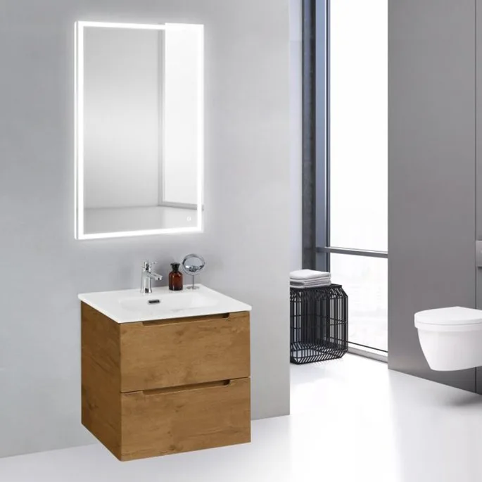 Тумба под раковину без столешницы BelBagno Etna 39 50 rovere  nature Sancos — официальный сайт