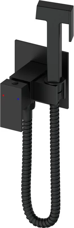 Гигиенический душ Wonzon & Woghand WW-88829903-MB со смесителем, С ВНУТРЕННЕЙ ЧАСТЬЮ, матовый черный Sancos — официальный сайт