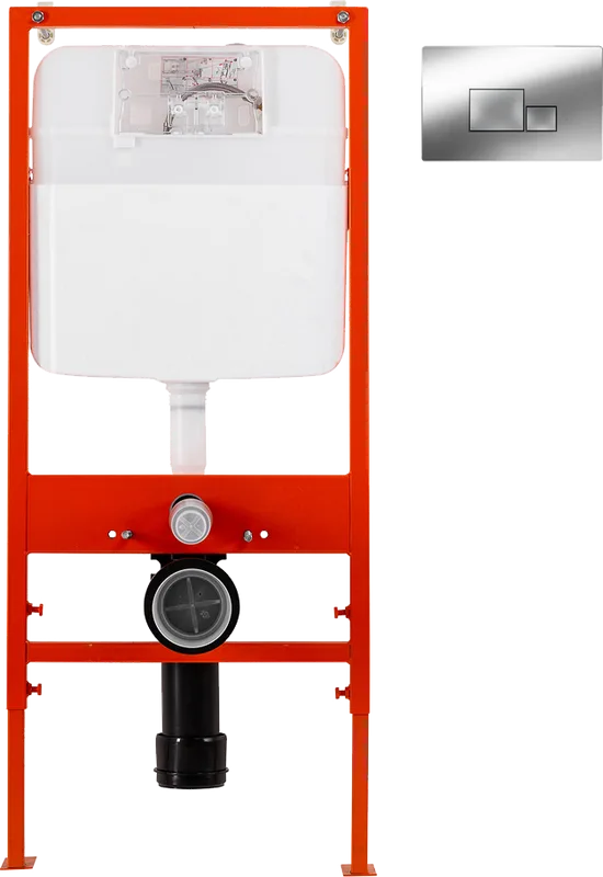 Инсталляция BelBagno BB026 + Кнопка BB071CR хром Sancos — официальный сайт